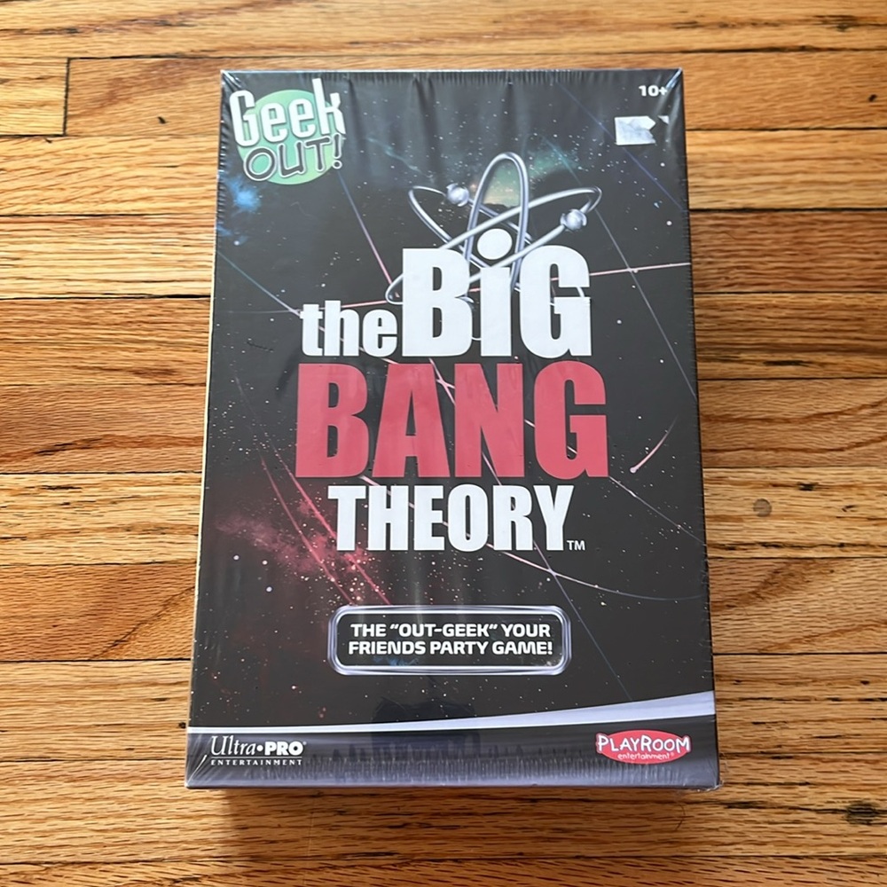 NEW - Geek Out! / The Big Bang Theory / Party Game